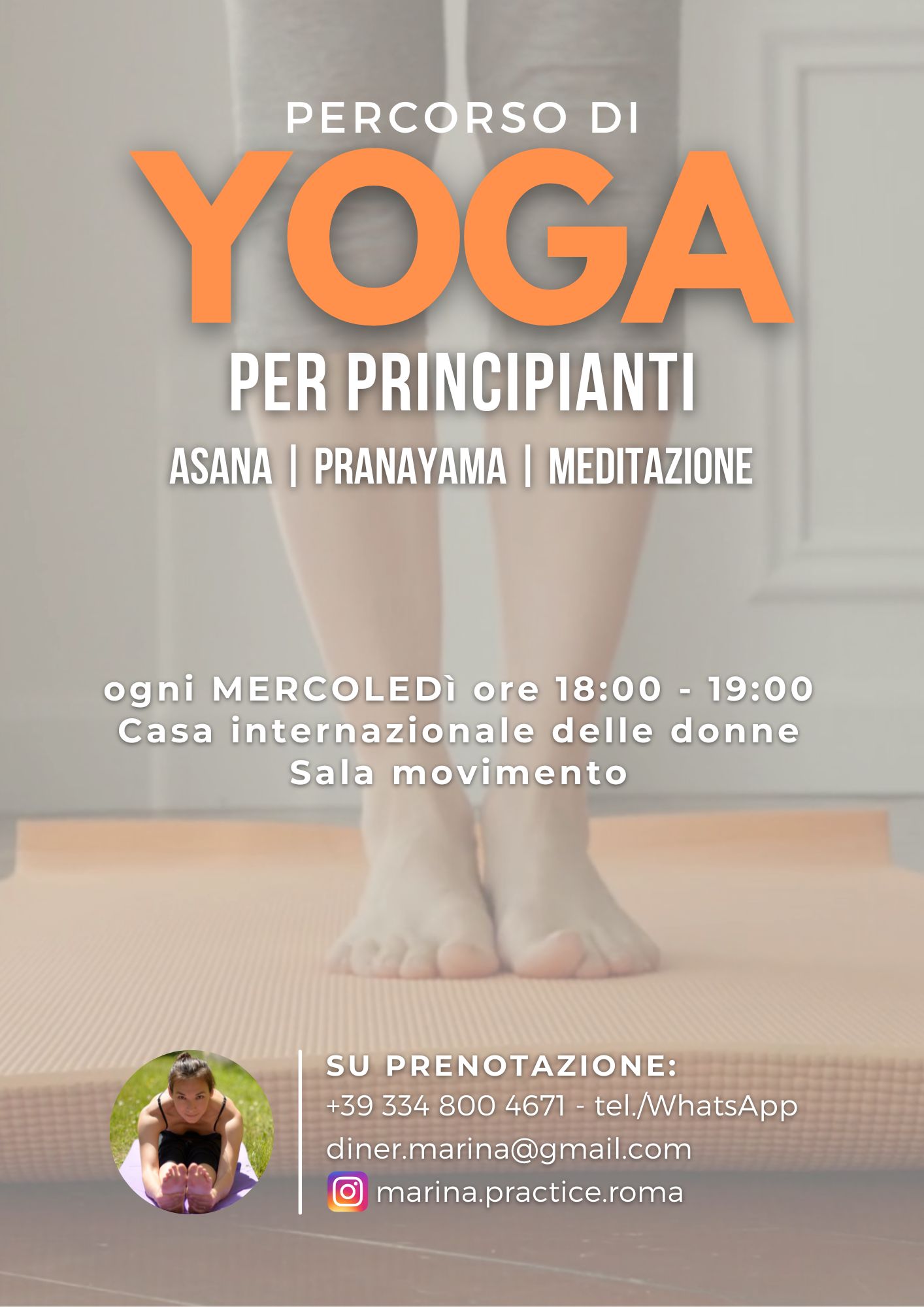 Percorso Di Yoga Per Principianti Casa Internazionale Delle Donne