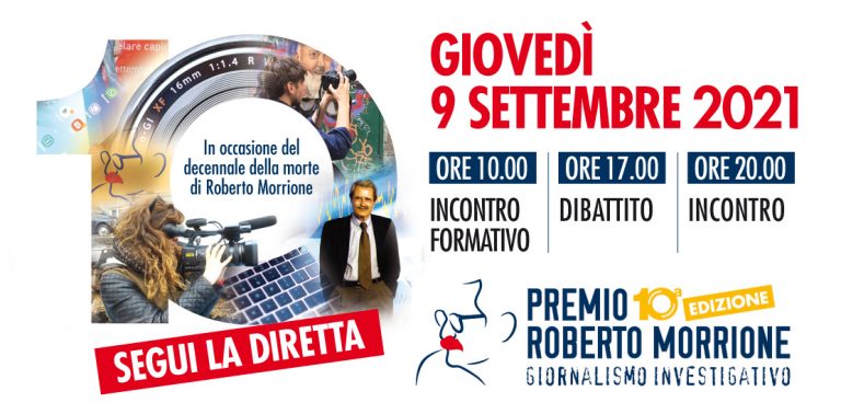 “Decennale del Premio: in diretta tutti gli incontri del 9 settembre!”