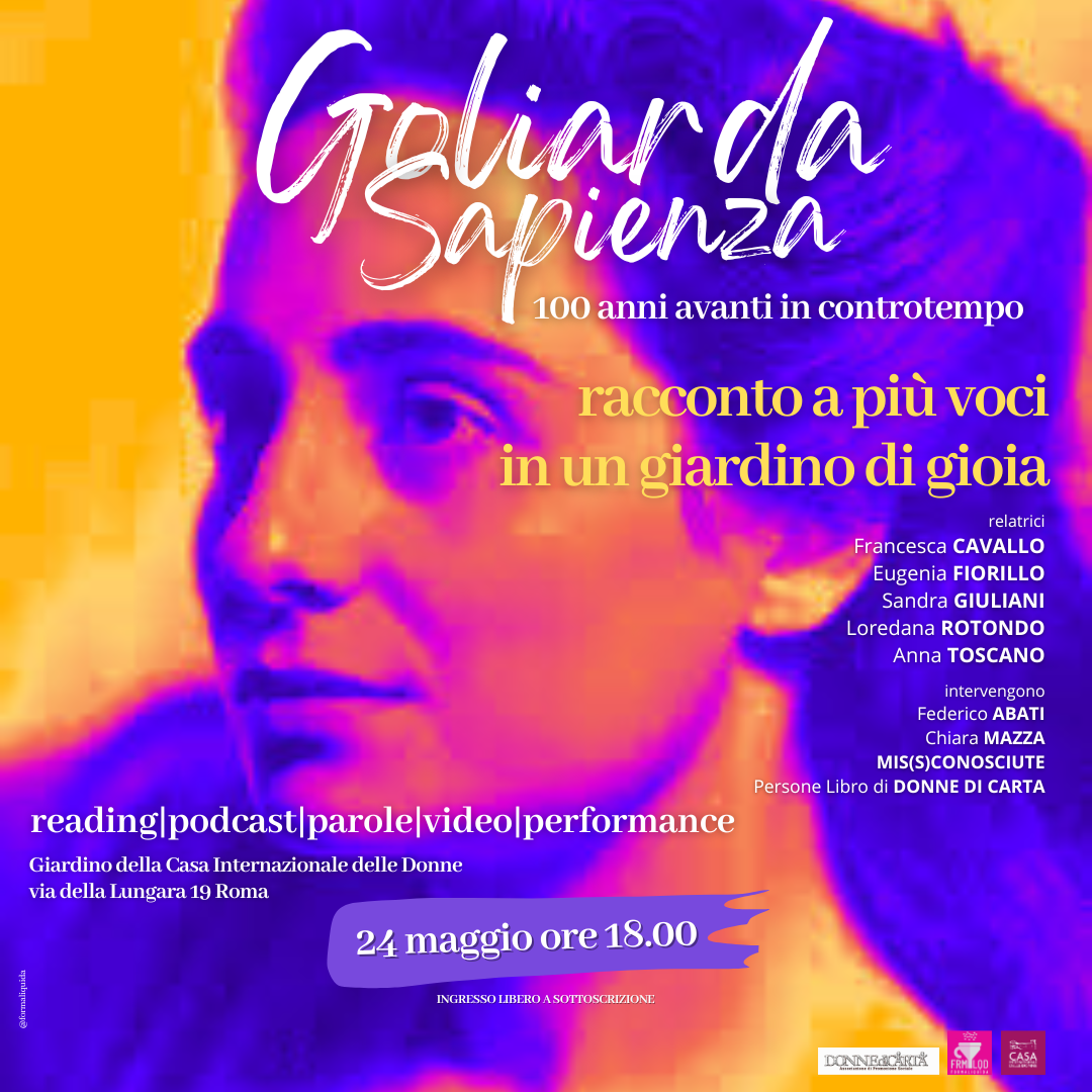 Goliarda Sapienza: 100 anni avanti in controtempo