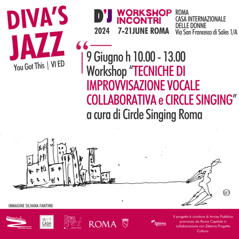 Workshop CIRCLE SINGING & IMPRO VOCALE / Diva’S Jazz